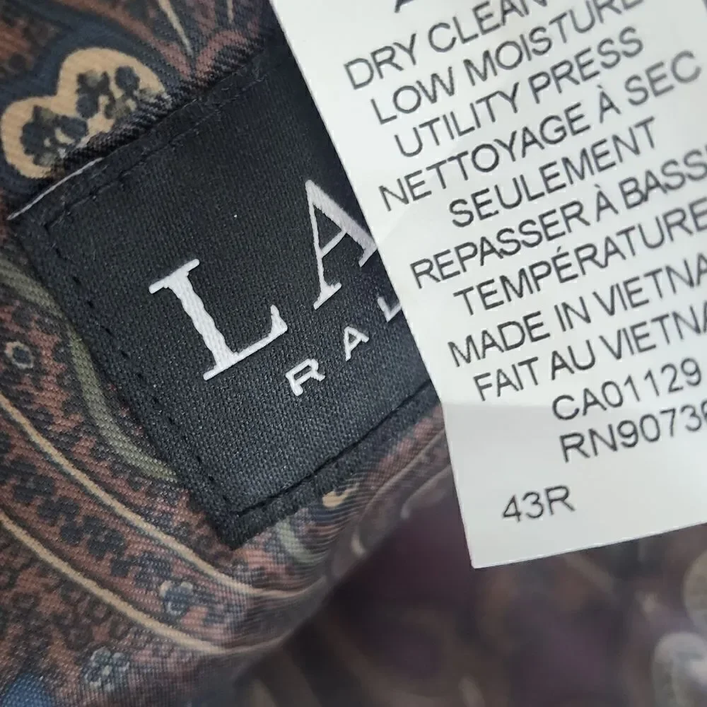 Ralph Lauren Black Label excellent nwot
